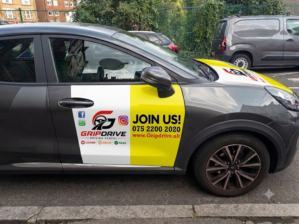AA Driving School vehicle on a street in London